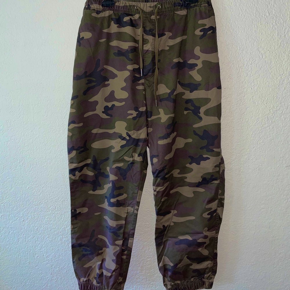 GAP Camo Twill Joggers XXL